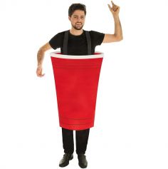 Costume Beer Pong Adulte - Taille Unique