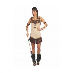 deguisement femme indienne miwok taille au choix | jourdefete.com
