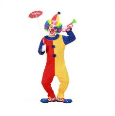 Costume de Clown Coloré Enfant - Taille au Choix