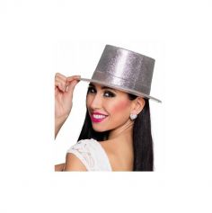 chapeau-argent-paillettes-disco | jourdefete.com