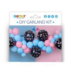 kit de guirlande de 65 ballons gender reveal | jourdefete.com