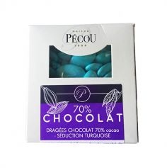 Dragées Séduction Chocolat 500 gr – Turquoise