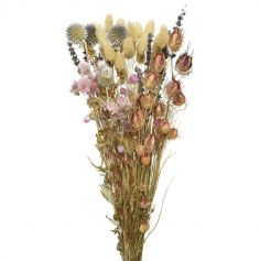 Bouquet sur tige de fleurs séchées - 45 cm | jourdefete.com