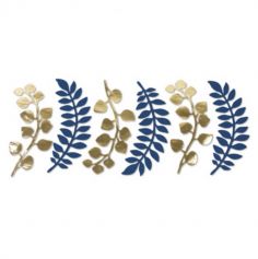 fougere-eucalyptus-bleu-or-décoration | jourdefete.com