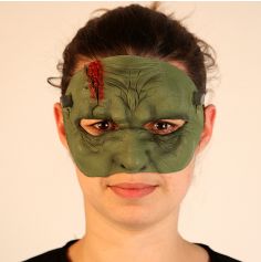 Demi-Masque en Latex de Frankenstein
