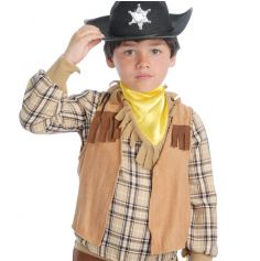 Gilet Cowboy en Daim - Enfant