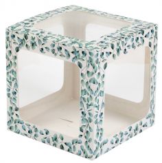 Cube décoratif pour mariage bucolique - 30 x 30 x 30 cm | jourdefete.com