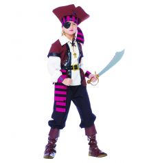 Déguisement  Pirate Rose Garçon