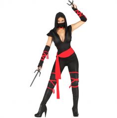 Déguisement de Ninja Femme - Taille au choix