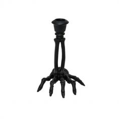 chandelier en résine main de squelette 16 cm | jourdefete.com