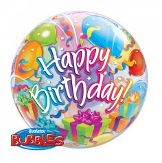 Ballon Hélium "Happy Birthday" - 56cm