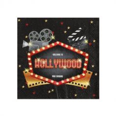 serviettes-papier-hollywood-cinema-decoration-table | jourdefete.com