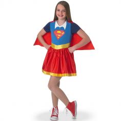 Déguisement Superhéro Girls Fille Supergirl - Taille au Choix