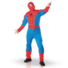 Déguisement Spiderman avec torse - Taille au choix