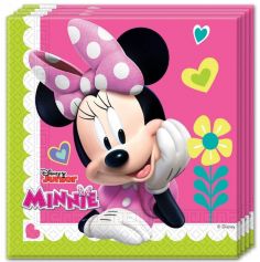 Lot de 20 Serviettes en Papier - Minnie Mouse et Daisy Duck - Disney Junior