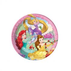8 Assiettes Princesses Disney