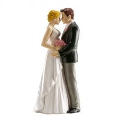 Figurines pour gâteau de mariage - Couple classique