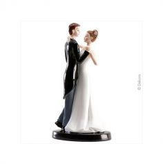 Figurines pour gâteau de mariage - Romantique