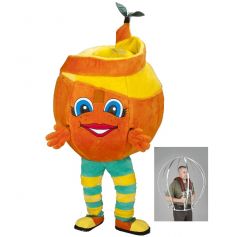mascotte fruit orange