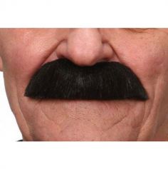 Moustache "Brassens" - Noir
