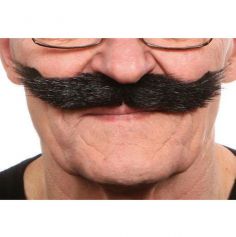 Moustache "Hongrois" - Noir 