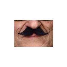 Moustache "Super Dandy" - Noir