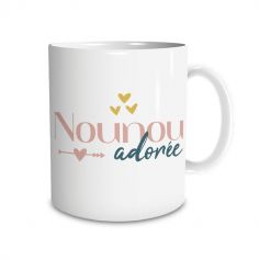 Mug - Nounou Adorée | jourdefete.com