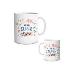 mug-super-niece-cadeau | jourdefete.com