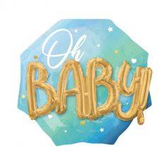 ballon-garcon-babyshower-bleu-3D|jourdefete.com