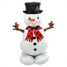 ballon de Noël Airloonz™ bonhomme de neige de 139 cm | jourdefete.com