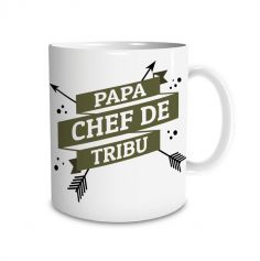 Mug - Papa chef de tribu