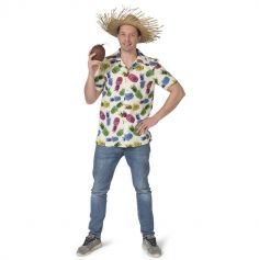 Chemise Hawaï Ananas pour homme - Taille au Choix