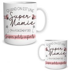  Mug Super Grands-Parents - Modèle au choix