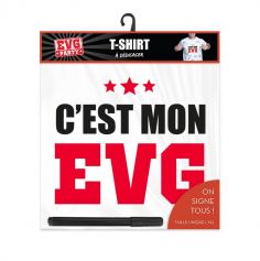 T-Shirt à dédicacer "C'est mon EVG"