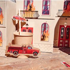 8 Gobelets Carton - Collection Pompier