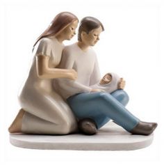 Figurine pour gâteau - Baptême - 10 cm | jourdefete.com