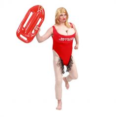 déguisement de sauveteur de plage Pamela pour homme | jourdefete.com