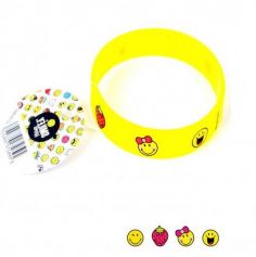 bracelet en silicone pour enfant de la collection smiley | jourdefete.com