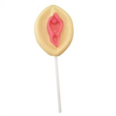 Sucette clitoris à la fraise - 7 cm