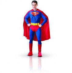 Déguisement Homme Superman Licence - Taille au Choix