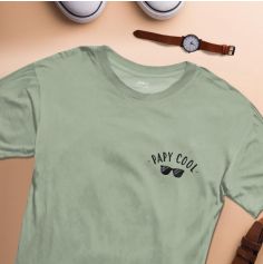 T-Shirt Affectif - Papy Cool - Collection Famille d'Amour - Taille au choix