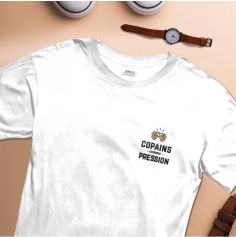 T-Shirt Affectif - Copains comme pression - Collection Famille d'Amour - Taille au choix