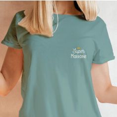 T-Shirt Affectif - Super Marraine - Collection Famille d'Amour - Taille au choix