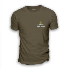 T-Shirt Affectif - Super Parrain - Collection Famille d'Amour - Taille au choix | jourdefete.com