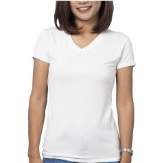 t-shirt blanc personnalisable pour femme | jourdefete.com