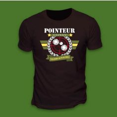 T-shirt pour homme " Pointeur Expert " pétanque - Taille au Choix