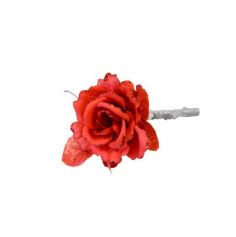 rose-paillettes-fleur-decoration-florale-table | jourdefete.com