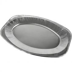 10 plateaux ovales aluminium | jourdefete.com