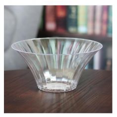 Vase en Plastique Transparent Evase 18 cm - Candy Bar | jourdefete.com