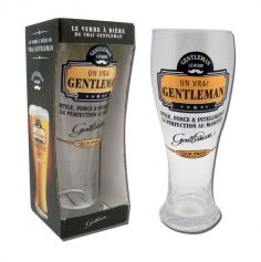 verre à bière de la collection gentleman | jourdefete.com